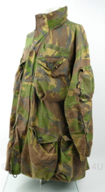 KL Nederlandse leger Windproof Smock jas Woodland camo - maat Medium - zwaarder gedragen - origineel