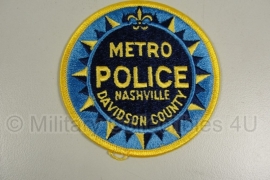 Nashville Metro Police. Davidson County patch - origineel