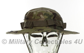 Boonie hat / Bush hat - Luxe model Ripstop - DTC / Multi camo - model MET drukknopen - maat  Medium