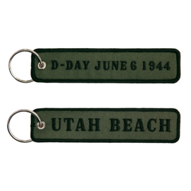 Sleutelhanger D-Day June 6, 1944 UTAH beach - 12,5 x 3 cm