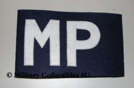 Armband MP - Military Police - donkerblauw