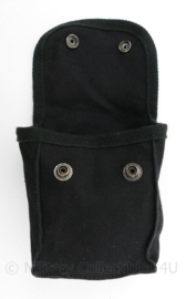 Zwarte koppeltas - 13 x 6½ cm