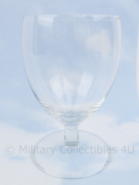 Koninklijke Marine Commandanten servies Glas zeldzaam - 7 x 12,5 cm - origineel
