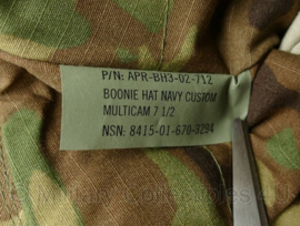 Crye Precision Boonie Hat Navy Custom US Army en Defensie MULTICAM - nieuw in verpakking! - maat  7 ½ = maat 60 - origineel