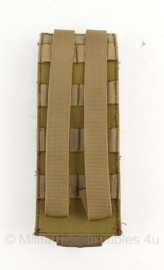 KL Nederlandse leger coyote MOLLE magazijntas M4 C7 C8 - 26 x 9,1 x 17 cm - origineel