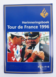 Politie herinneringsboek  Tour de France 1996 - 29,5 x 21 x 0,5 cm - 72 pagina's - origineel