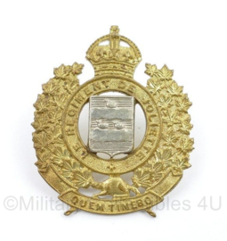 WW2 Canadian cap badge Le Regiment de Joliette  - 5 x 4 cm -  origineel