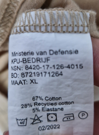 KL KMARNS shirt zandkleur - maat XL - nieuw - origineel