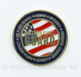 Zeldzame coin National Guard Commitment - diameter 4,5 cm - origineel