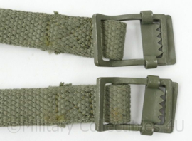 Paar US Army legstraps - 80 cm lang - origineel