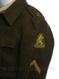 MVO uniform jasje "Korporaal" - "Militaire Colonne" - jaren 50 - maat 48 1/4 - origineel