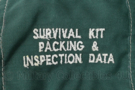 KLU en USAF Case assy Survival Kit voor piloten voor in de schietstoel  - 38 x 38 x 12½ cm - nieuw - origineel