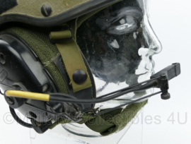 Gentex Vehicle crewman helmet met draagtas en koptelefoon set - large - origineel