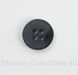 Uniform knoop zwart met opdruk POLITIE - diameter 1,5 cm - origineel