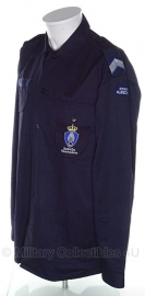Koninklijke Marechaussee  Overhemd VT - donkerblauw  - met rangen - maat 8000/0510 - origineel