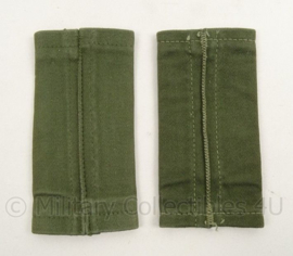 KM Marine Korps Mariniers GVT rang epauletten Sergeant Majoor - afmeting 5 x 11 cm - origineel