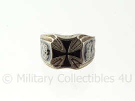 WO2 Duitse ring met Duits kruis - diameter 21 mm