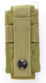 KL Landmacht en US Army coyote MOLLE 40 mm Grenade pouch 40mm- afmeting 11 x 5 x 3 cm - origineel