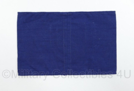 DDR NVA Armband donkerblauw Zivil Verteidigung  - 20 x 13 cm - origineel