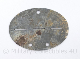 WO2 Duitse Erkennungsmarke Artillerie Regiment 12 - 7 x 5 cm - origineel