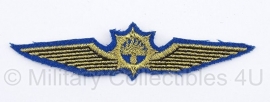 Korps Rijkspolitie luchtvaartdienst embleem - origineel