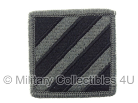 US Army Foliage patch - 3rd Infantry Division - met klittenband - voor ACU camo uniform - origineel