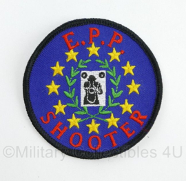 Police EPP Shooter patch - diameter 7,5 cm - origineel