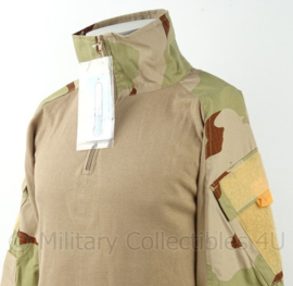 KL Nederlandse leger Coolmax UBAC shirt desert - nieuw met kaartje - maat Extra Large - origineel