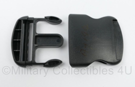 Universele rugzak heupband gesp Zwart - voor riem van max. 5 cm. breed -  origineel
