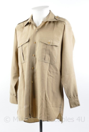US Officer model shirt khaki - Naoorlogs - maat 40  - origineel