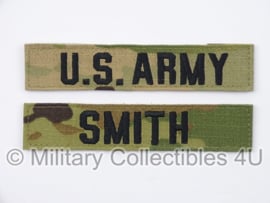US Army OCP multicamo 'SMITH' branch tape/naamlint SET