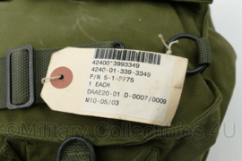 US Army Gas Mask Bag gasmaskertas donkergroen - type 2 - origineel