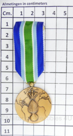 Marechaussee medaille 2003 voor langdurige operationele dienst - 9,5 x 3,5 cm - origineel