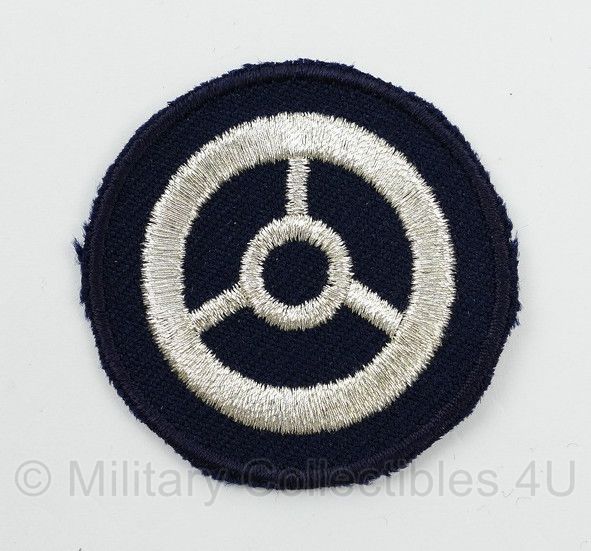 KMAR Marechaussee Burger chauffeur embleem - 5 cm. diameter  - origineel