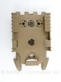 Safariland Quick Locking System Molle Accy mount coyote Quick Locking System 6004-16-55-MS22 - nieuw in de verpakking - origineel