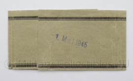 WO2 Duitse Geldband 500 Reichsmark totaal in 100 Stuck Wertscheinen zu 5 Reichsmark - origineel