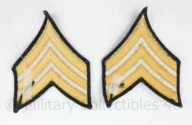 Paar rangstrepen US Sergeant Vietnam oorlog - origineel