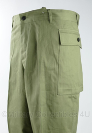 HBT trouser Herringbone twill - OD green No.3  - maat XL