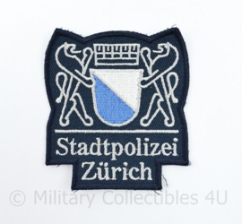Zwitserse Stadtpolizei Zurich embleem - 7,5 x 8,5 cm - origineel