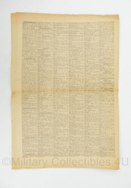 WO2 Duitse krant Tageszeitung nr. 145 23 juni 1944 - 47 x 32 cm - origineel