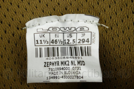 LOWA Zephyr MK2 NL Mid coyote schoenen - Maat 46½ (EU)/11½ (UK) - nieuw in doos - origineel