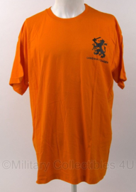 KL Nederlandse leger t-shirt Landmachtdagen oranje - maat Extra Large - origineel