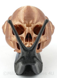 Kunststof slak met skull huisje - 3D geprint - nieuw