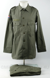 KLU Koninklijke Luchtmacht GVT uniform jas en broek groengrijs - maat 51-53 - nieuw - origineel