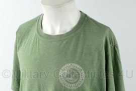 KMARS Korps Mariniers 2nd Marine Combat Group shirt groen - maat Extra Large - gedragen - origineel