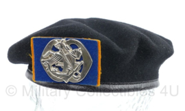 Defensie Cavalerie baret met embleem 1986 - maat 54 maker Preta - origineel