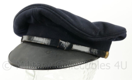 Vintage Nederlandse Brandweer pet zonder insigne - maat 56 - origineel