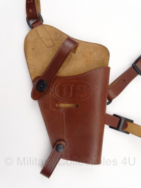 Cal .45 shoulder holster M7 - donkerbruin - Schouderholster Colt M1911