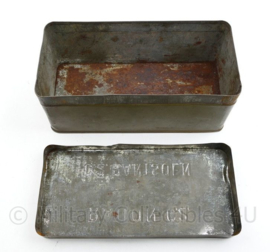 Ration C2 Rantsoen blik - 9 x 11 x 10,5 cm - origineel