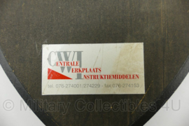 Wandbord Dutchbat Griffin Verenigde Naties - 14½ x 1½ x 19 cm - origineel